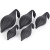 DarkSil Plug Silicone Bulby S 12 x 5.5cm Noir